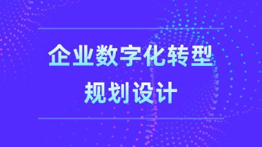 企业数字化转型规划设计