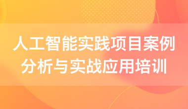 人工智能实践项目案例分析与实战应用培训